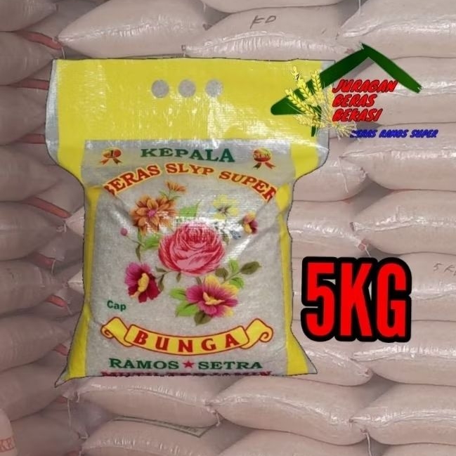 

BERAS SETRA RAMOS IR64 BUNGA KEMBANG 5KG