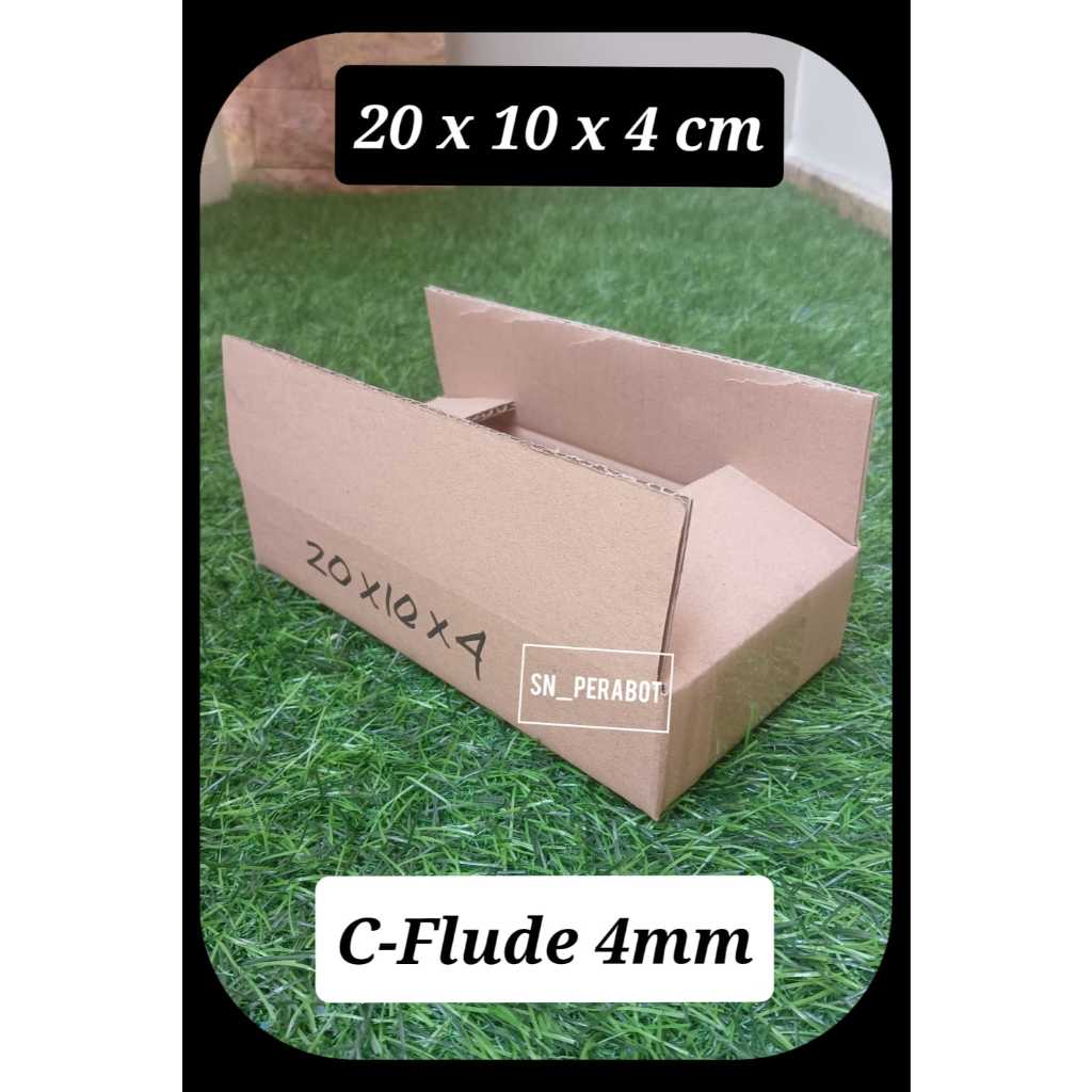 

C-FLUDE TEBAL 4MM KARDUS BOX PACKING 20x10x4cm / KARDUS PACKING ONLINE SHOP 20 x 10 x 4 CM KARDUAS KARTON BOX PACKING