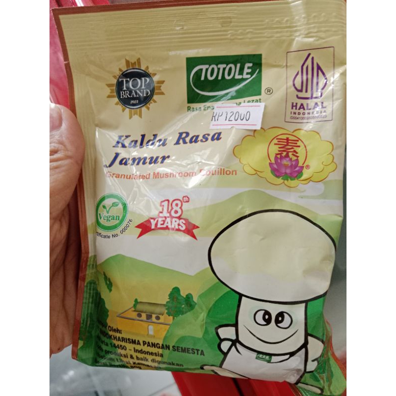 

totole kaldu rasa jamur 80gram