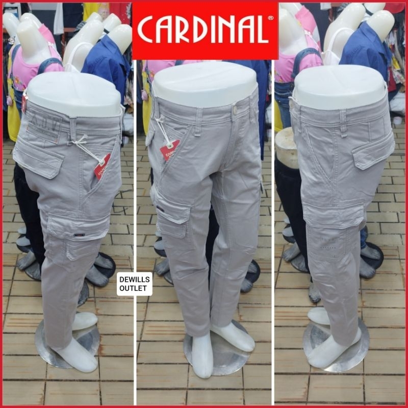 CARDINAL celana panjang cargo Tactical  pria | celana panjang cargo cardinal original skinny fit