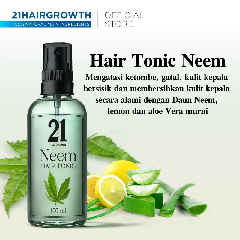 21 Hair Growth - Hair Tonic Neem - 120ml