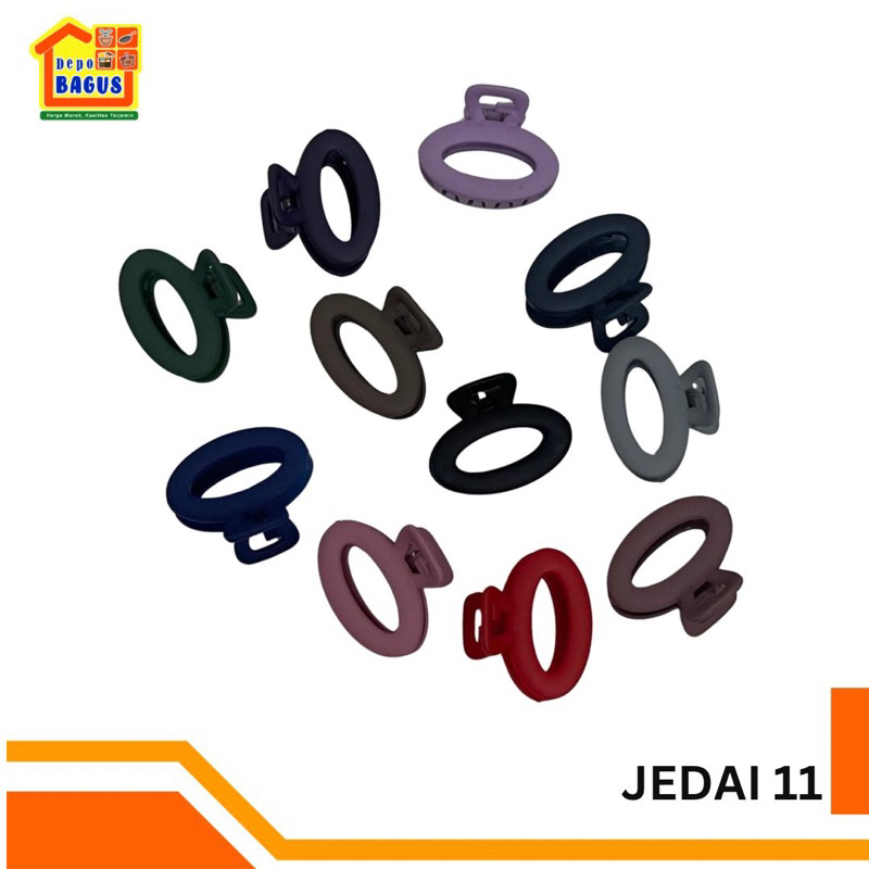 Jedai Korea Oval, Jedai Premium,Jedai Kekinian, Jepit rambut