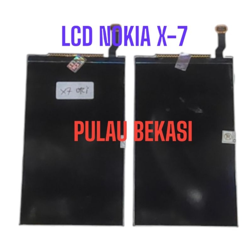 LCD ONLY NOKIA X7 - LCD NOKIA X-7 ORIGINAL OEM