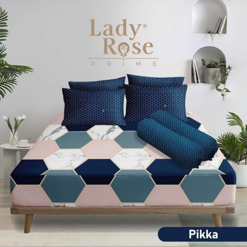 SPREI LADY ROSE KING 180x200 B2 Tinggi 25 cm/SPREI LADY ROSE PRIME KING B2 180x200/200x200 EXTRA KIN