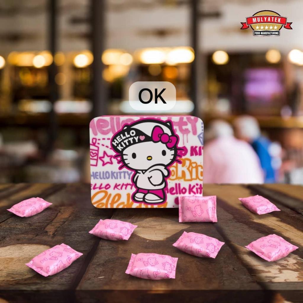 

OK9263 MULYATEK Hello Kitty Tin Cokelat 60gr / Chocolate Enak / Makanan Ringan Cokelat
