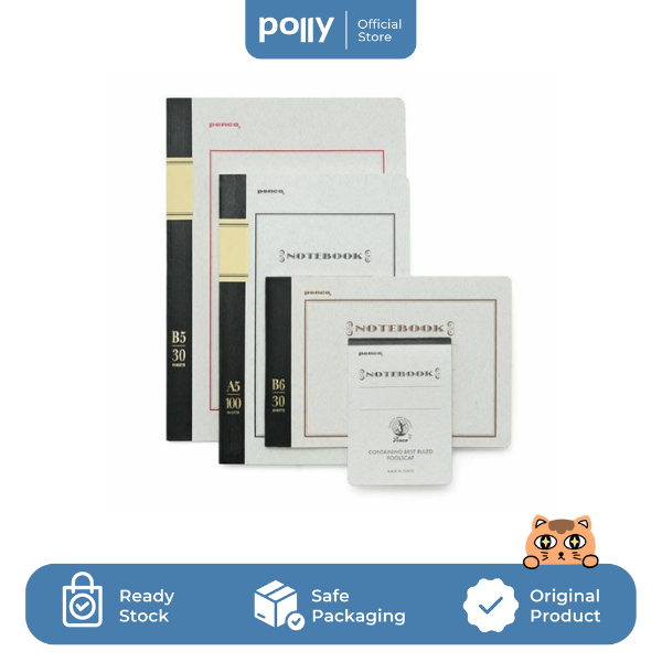 

PENCO Foolscrap Notebook / buku catatan premium