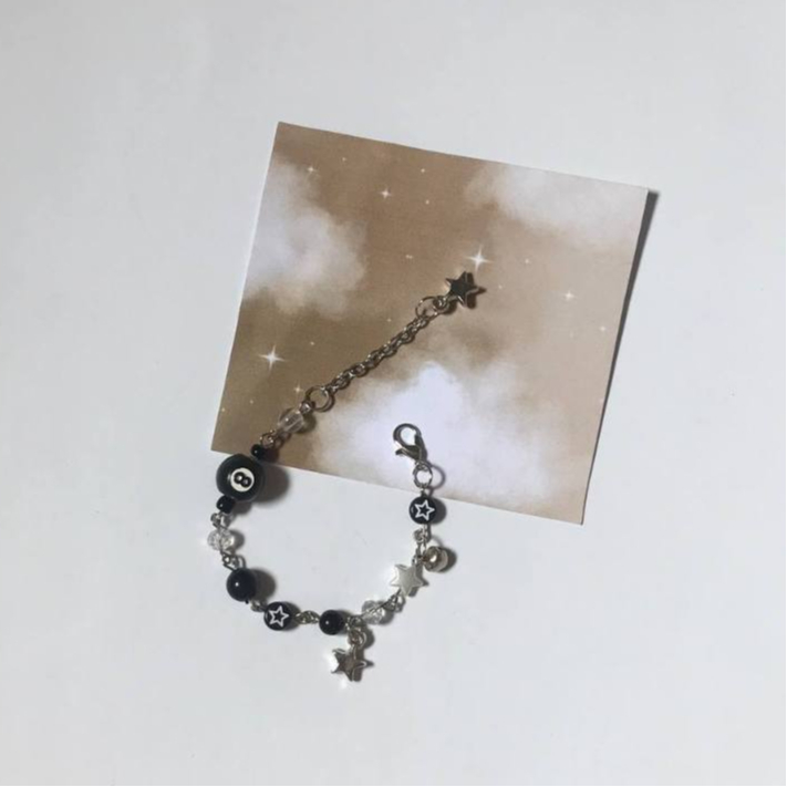 ⋆ billiard bracelet vol.1 | monochrome beads | eastheticnona