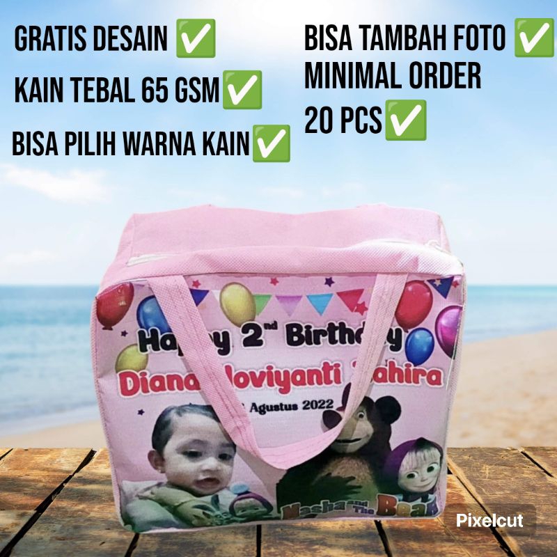 

Tas Ulang tahun Resleting Bento