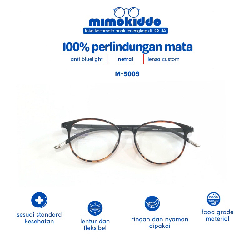 MIMOKIDDO M5009 Kacamata Dewasa Anti Radiasi Blueray Tv Gadget