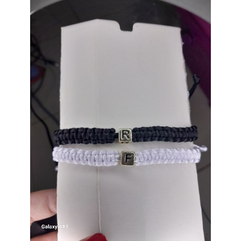 Gelang Couple Inisial Pasangan Atau Sahabat