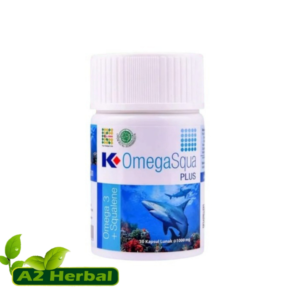 Kapsul Omega Squa 3 Squalene | K Omega Squa Plus K link