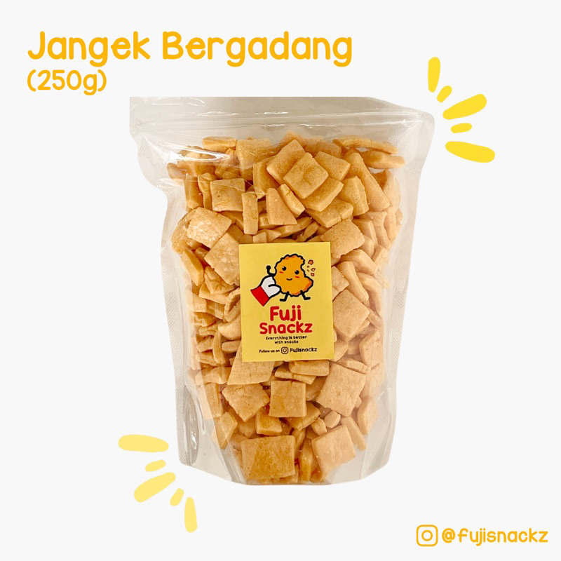 

Kerupuk Jangek Udang Petak Begadang Premium homemade