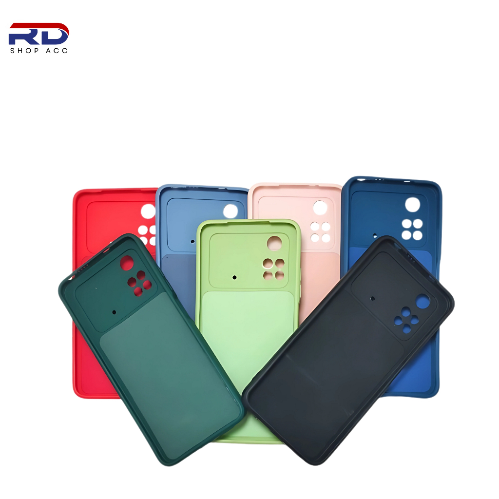 Softcase Vogue Poco M4 Pro 4G Case Warna Casing Anti Noda Jamur