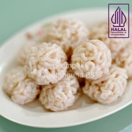 

Pempek keriting ikan tenggiri palembang isi 15