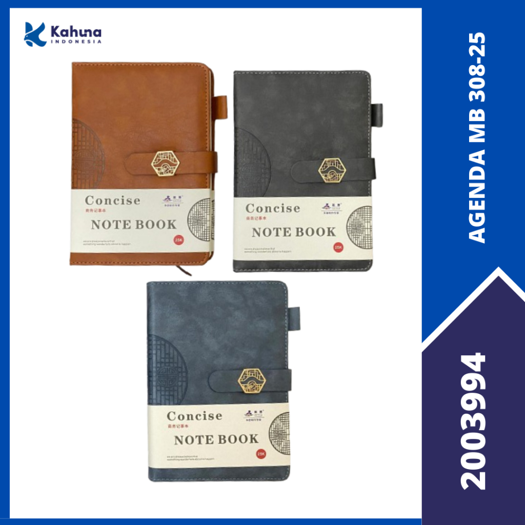 

Notebook A5 Buku Catatan Aesthetic Fancy / Buku Tulis Agenda Jurnal Daily Book kulit 308-25 concise [2003994]