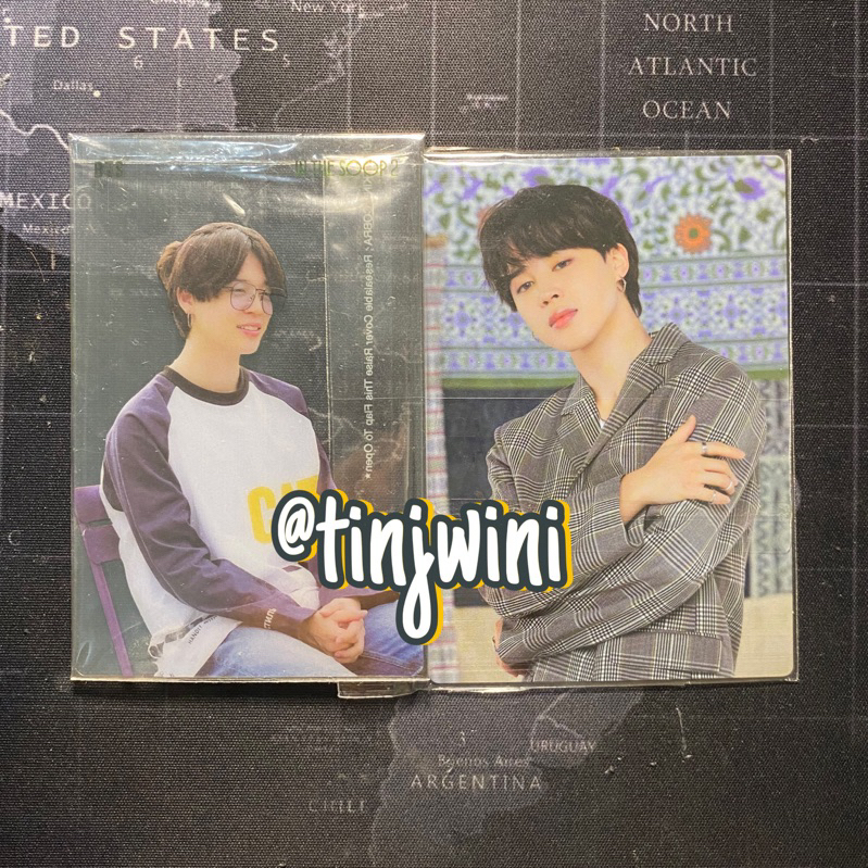 READY Clear pc photocard its in the soop 2 jimin/ MPC PTD Seoul jimin mini photocard