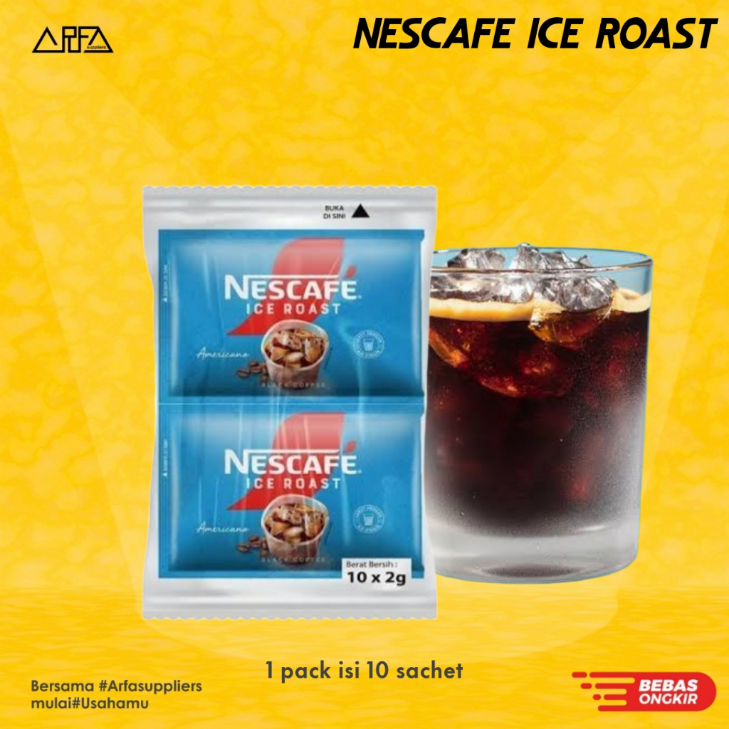 

Nescafe Ice Roast Americano 2 gr x 10 ( 1 renceng)