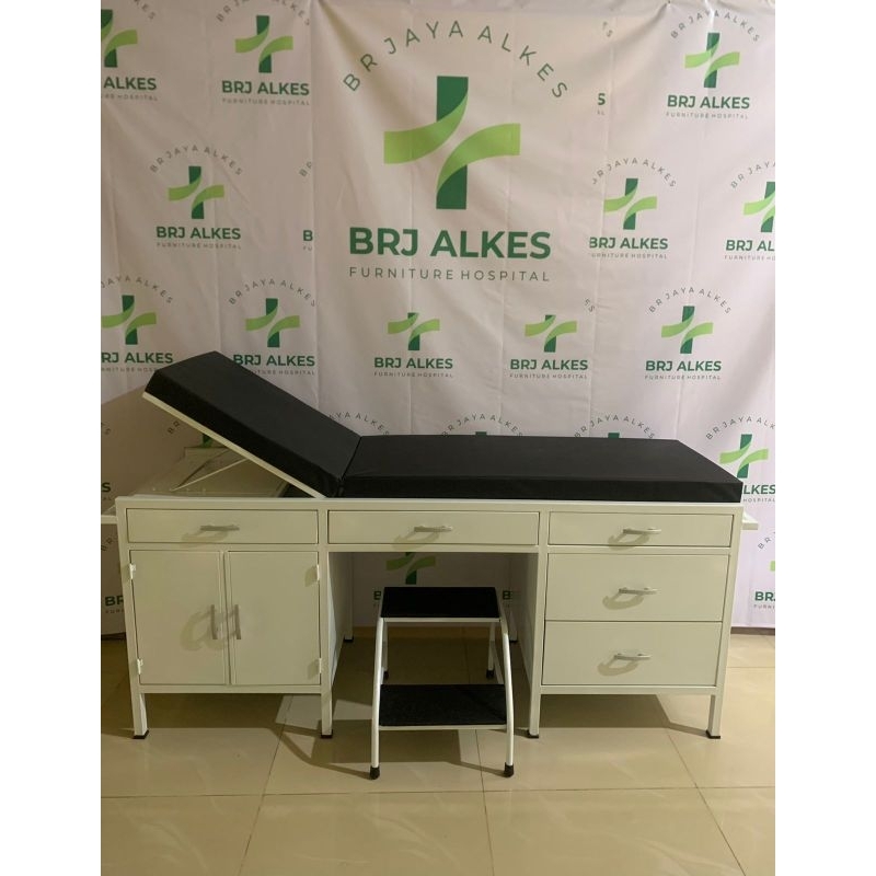 Bed Periksa Advance/Meja Periksa Advance Banyak Laci+Loker Meja periksa 3 loker