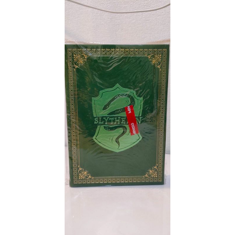 

Miniso X Harry Potter : Slytherin A5 Hardcase Notebook