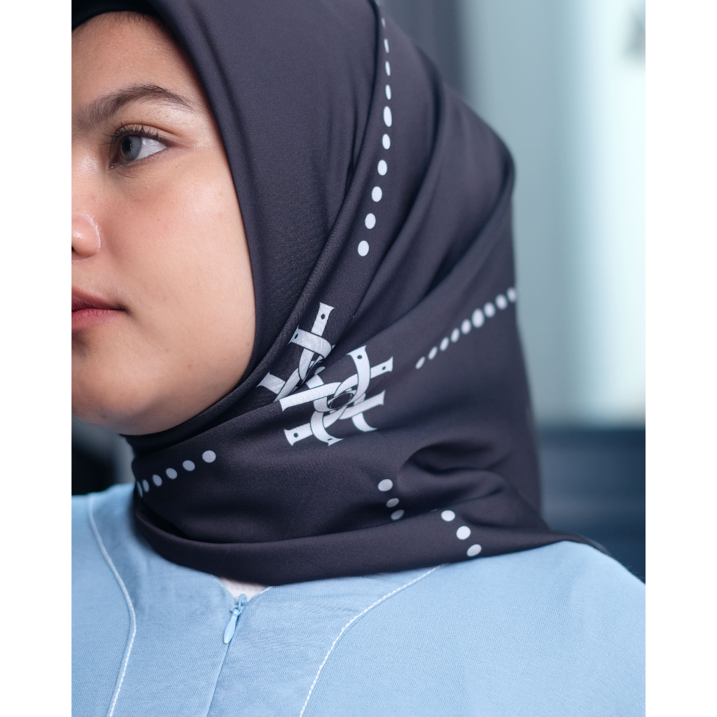 UZWA - MONOGRAM UZWA SERIES (Hijab Printing Segi Empat 120x120 & 140x140)