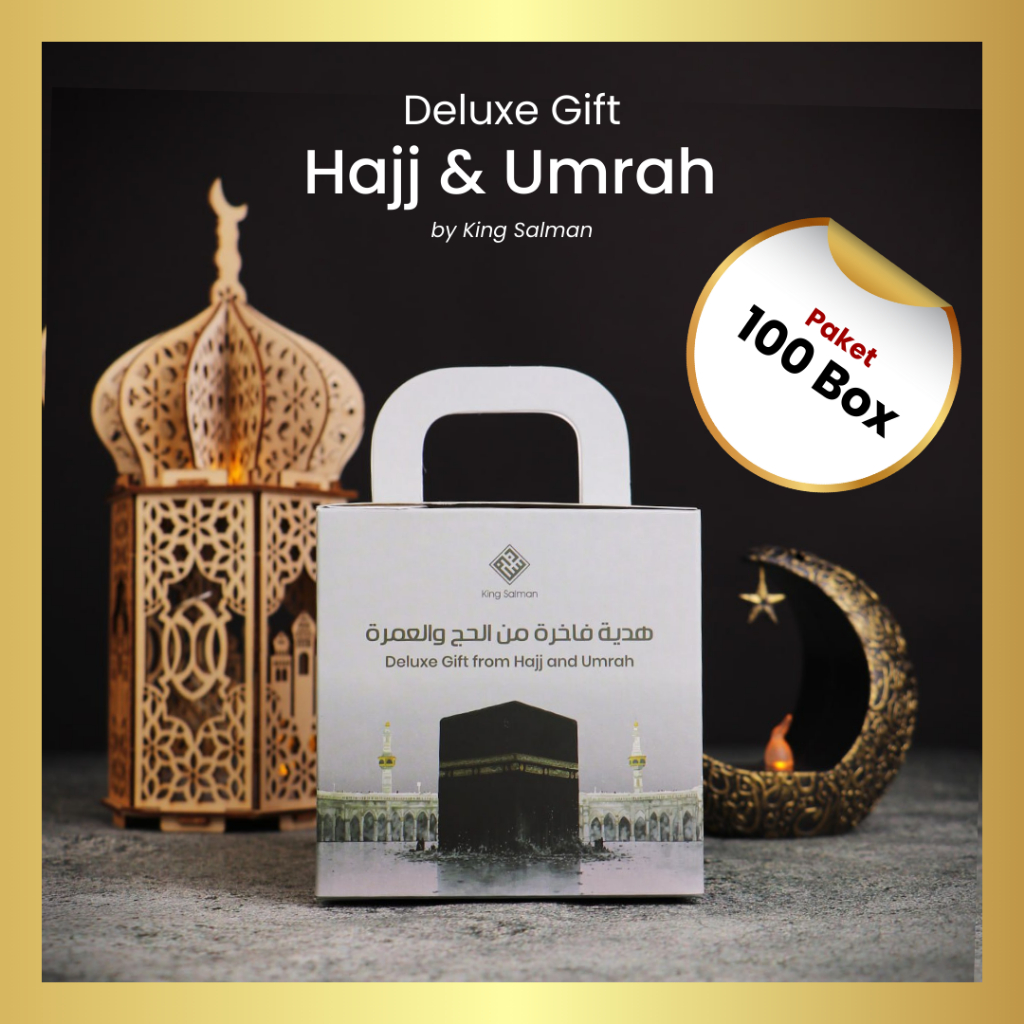 

PAKET SHAFA 100 PCS - VARIAN GREY | OLEH-OLEH UMROH & HAJI PREMIUM | King Salman Deluxe Gift