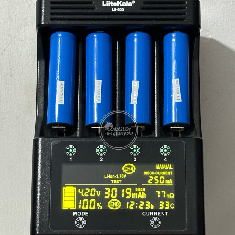 BATTERY CELL 18650 3.7V 3000MAH BEKAS