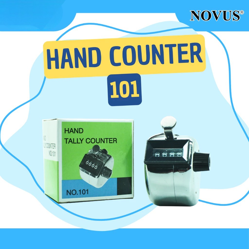 

Novus Hand Tally Counter 101 | Alat Hitung Manual