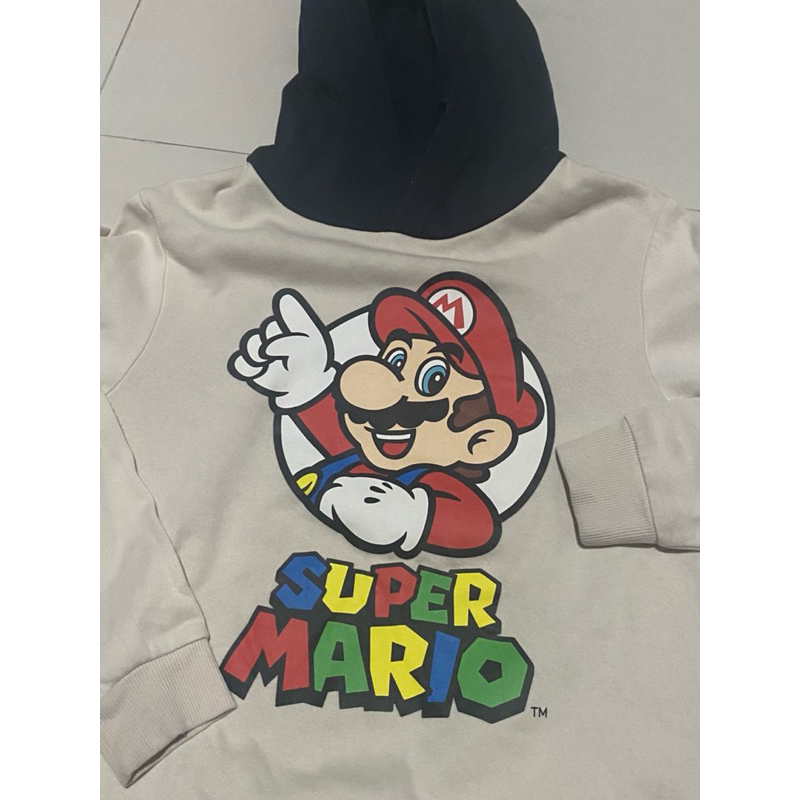 Preloved hoodie super mario