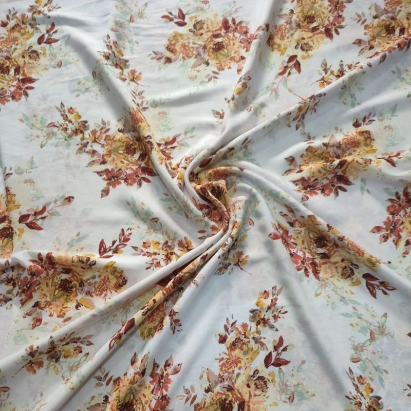 kain crepe premium - bahan kain ceruty zara crepe