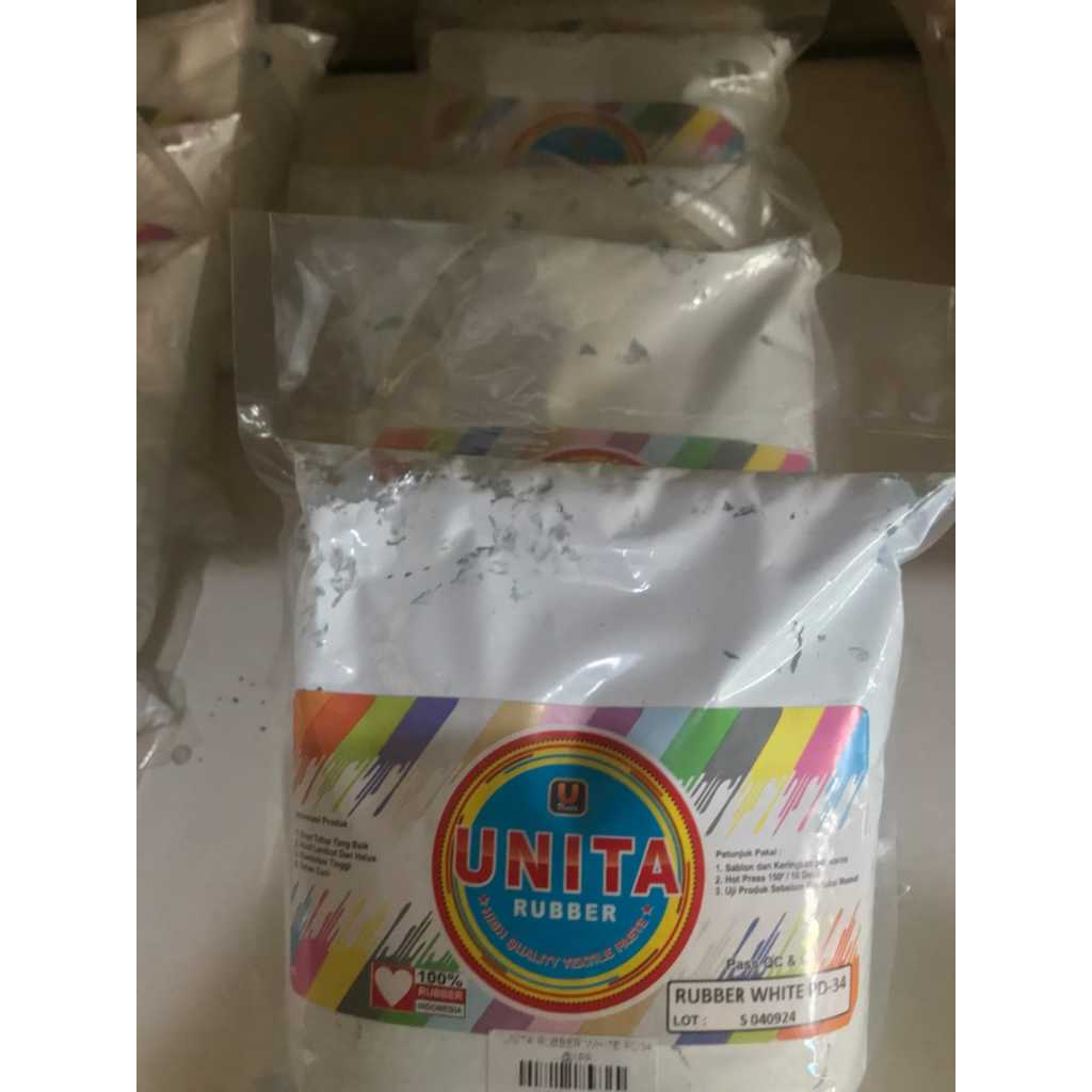 Tinta Sablon Rubber Unita