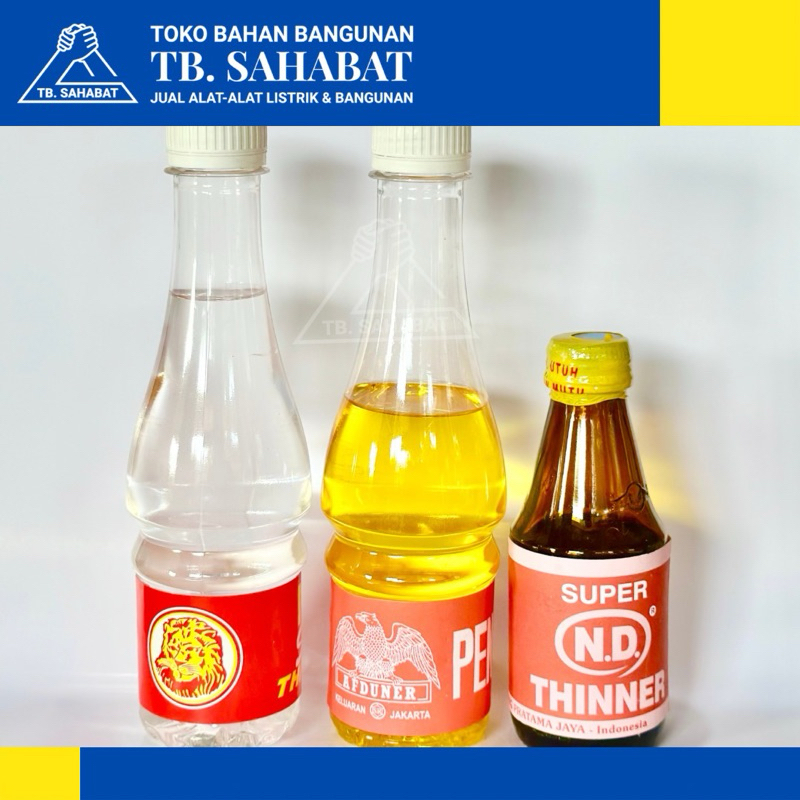 Thinner pengencer cat thinner campuran cat tiner cat