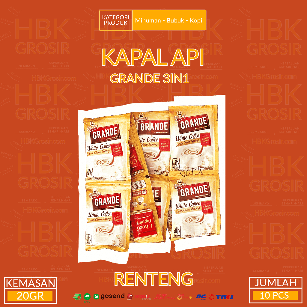 

Kopi Kapal Api Instant RENTENG & SATUAN