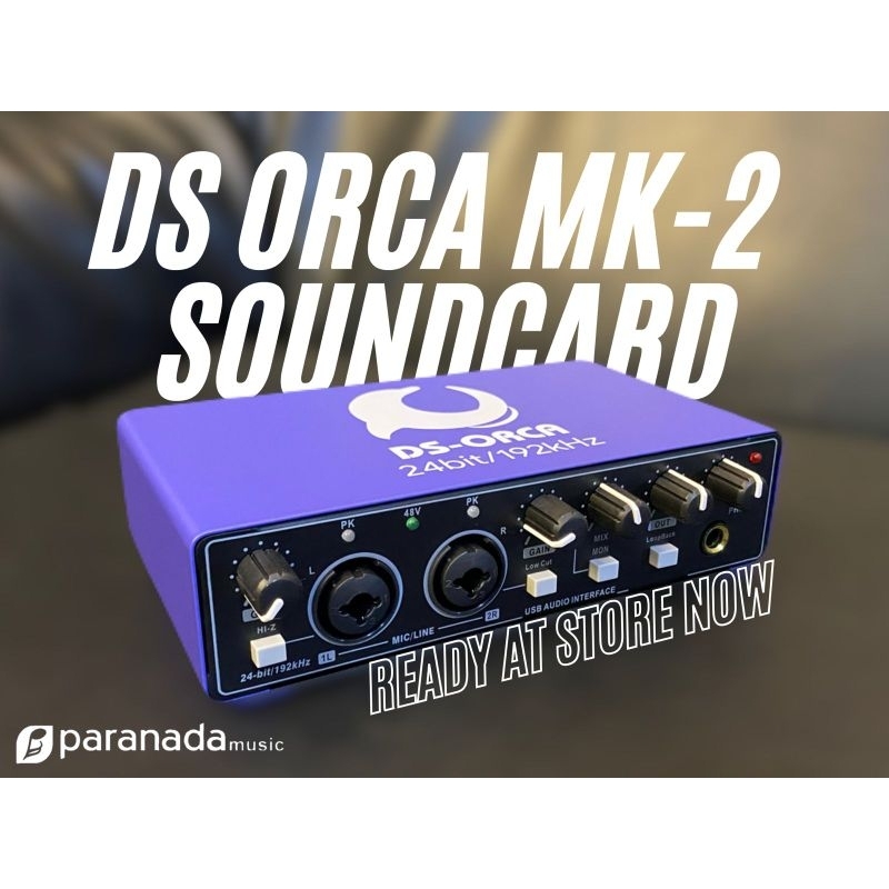 SOUNDCARD DS ORCA MK-2 DS ORCA MK2 BARU SOUNDCARD MUSIK BAND