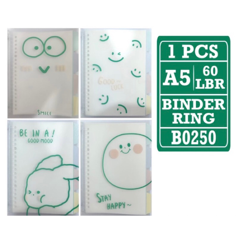 

Matris - Buku Tulis Binder Ring A5 Isi 60 Lembar / Notebook Diary Journal Cover Mika B0250