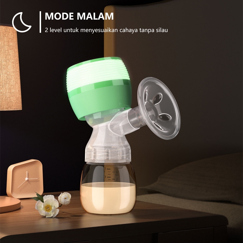 RK HARCOO ONLINE - Pompa Asi Single Electric Breastpump Pompa ASI Elektrik Portable Rechargeable