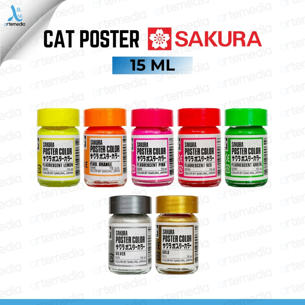 

Cat Poster Sakura 15ml Metallic & Fluorescent