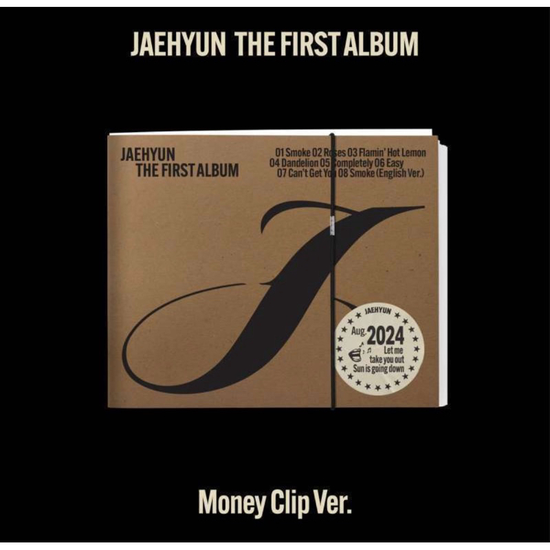 Jaehyun The 1st Album J (Money Clip Ver.) & (J Ver.)