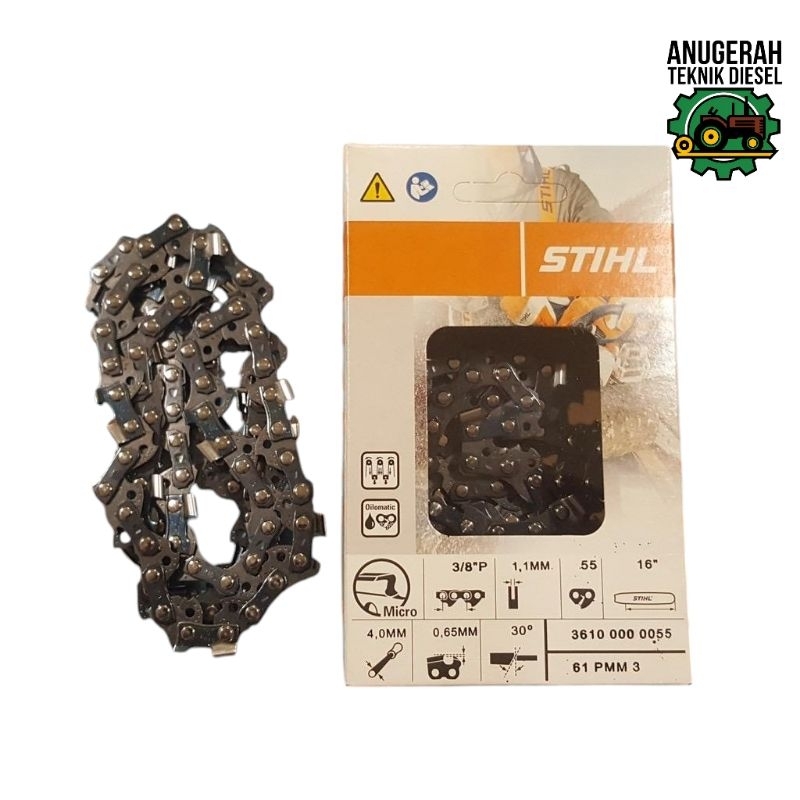 Rantai Chainsaw Stihl MS 180 16 Inch Original