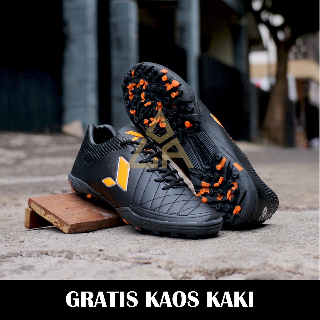 SEPATU ARKAAI FUTSAL HITAM BIRU ORANGE PUTIH MERAH SIZE 38 39 40 41 42 43 44 GRATIS KAOS KAKI