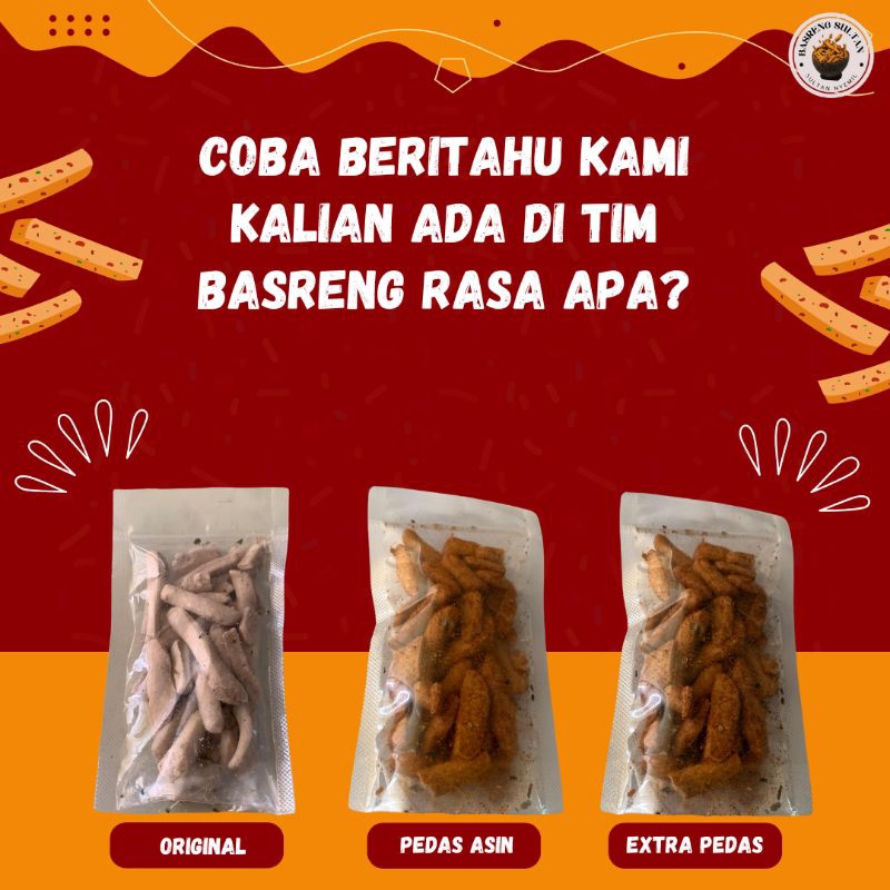 

BASRENG SULTAN | ORIGINAL, PEDAS ASIN, EXTRA PEDAS