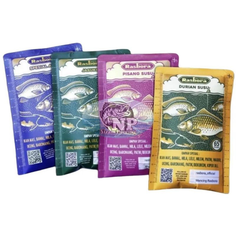 UMPAN IKAN UMPAN PELET RASBORA VARIAN RASA