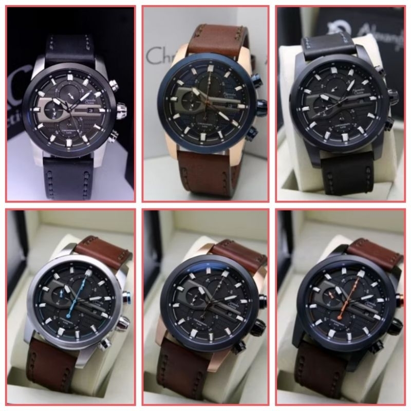Jam tangan pria Alexandre Christie Ac 6562 Alexander Christie Pria Ac 6559