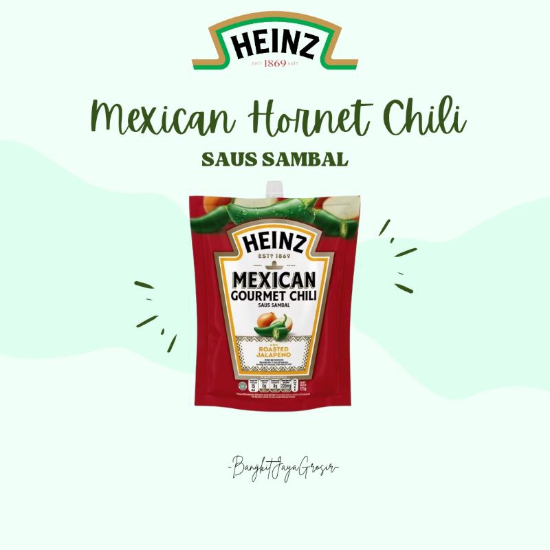 

HEINZ MEXICAN GOURMET CHILI 125gr