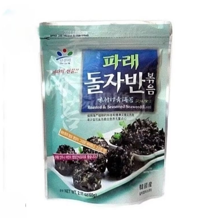 

Shin sun mi Rumput laut kering (Roasted dan seasoned seaweed laver) 60gr