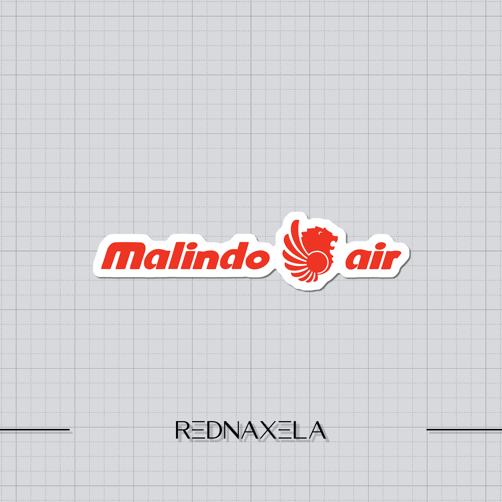 

Stiker Vinyl Malindo Air Logo Stiker Koper Outdoor Waterproof Sticker