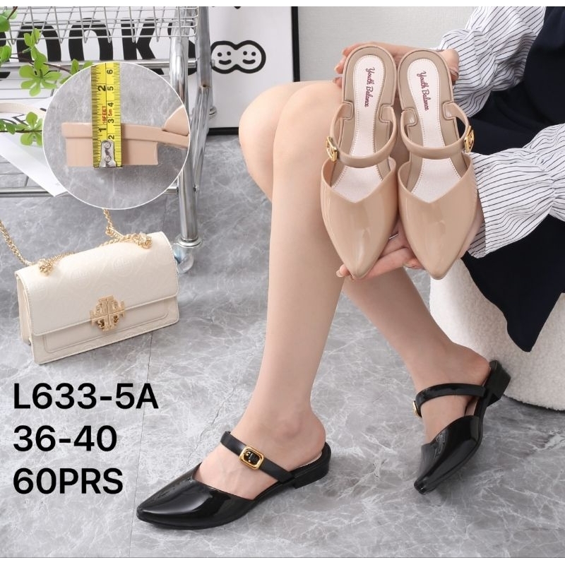 SANDAL WANITA BAHAN JELLY KILAP BALANCE 633 GESPER