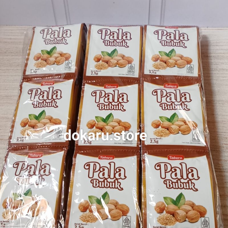 

Pala Bubuk Renceng Tabura (12 sachet)