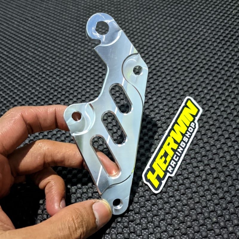 Braket kaliper Nisrai/Rcb 2p Supra Kharisma disc 300mm