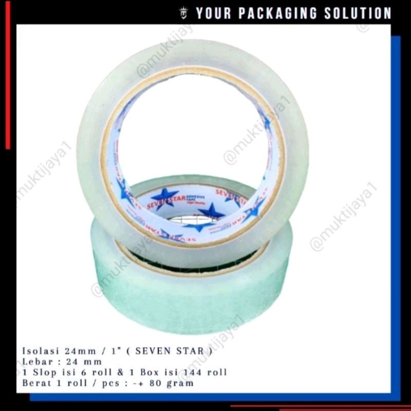 

ISOLASI STAR 24MM