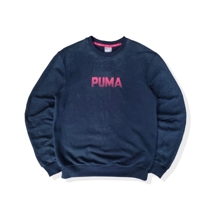 CREWNECK PUMA CENTER SECOND